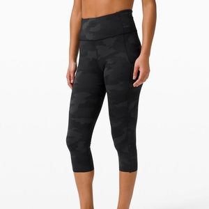 Lululemon Fast and Free 19” Camo Leggings